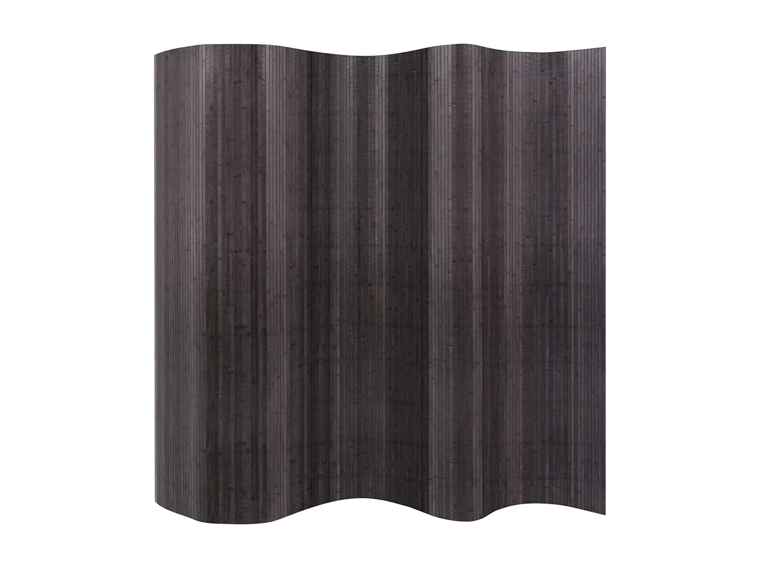 Parete divisoria in bambù grigio 250 x 165 cm