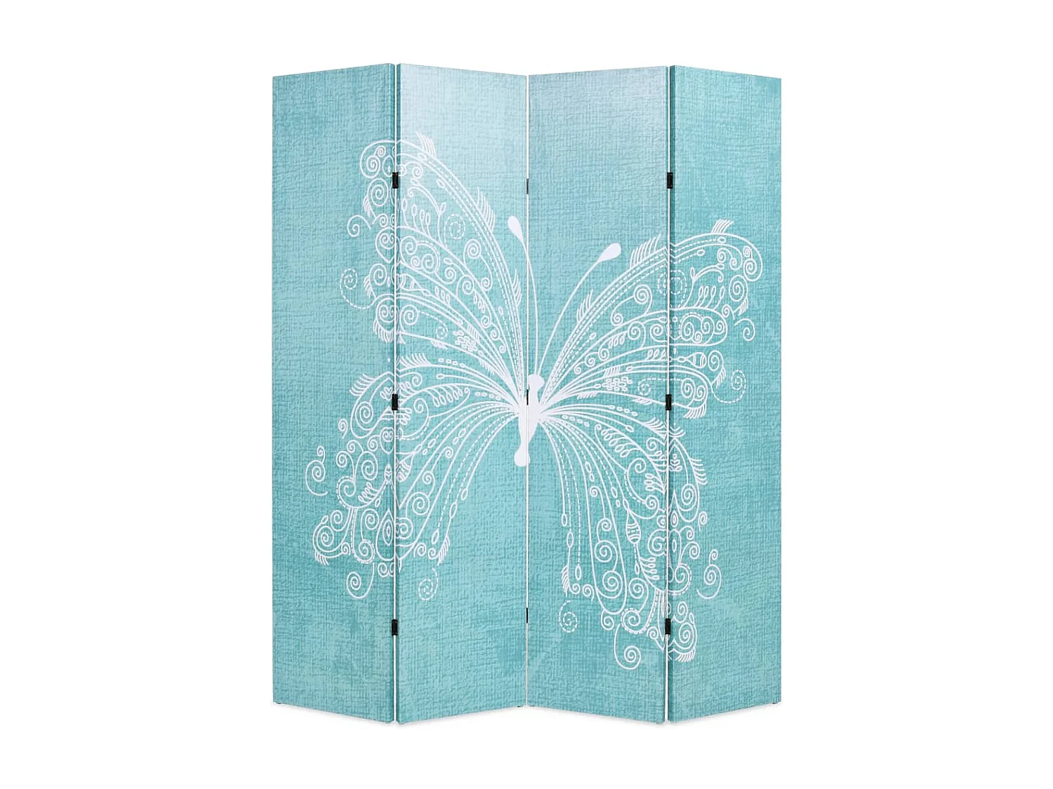Tabique plegable 160 x 170 cm Mariposa Azul