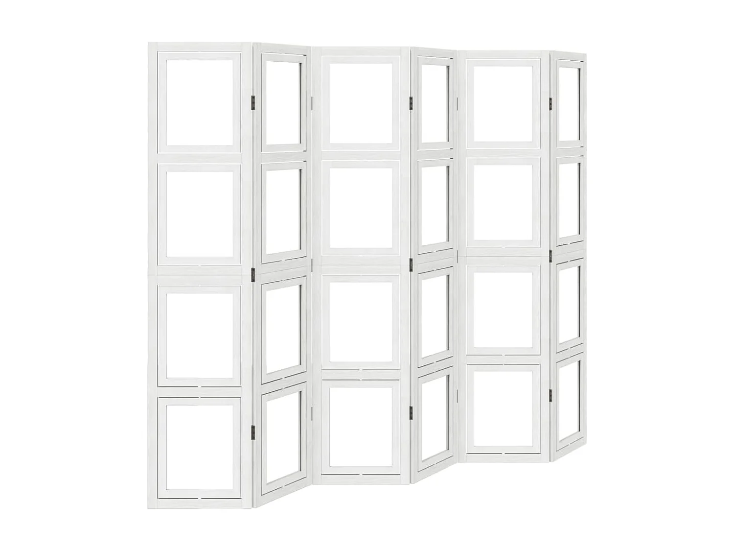 Tabique 6 paneles madera maciza de paulonia blanca