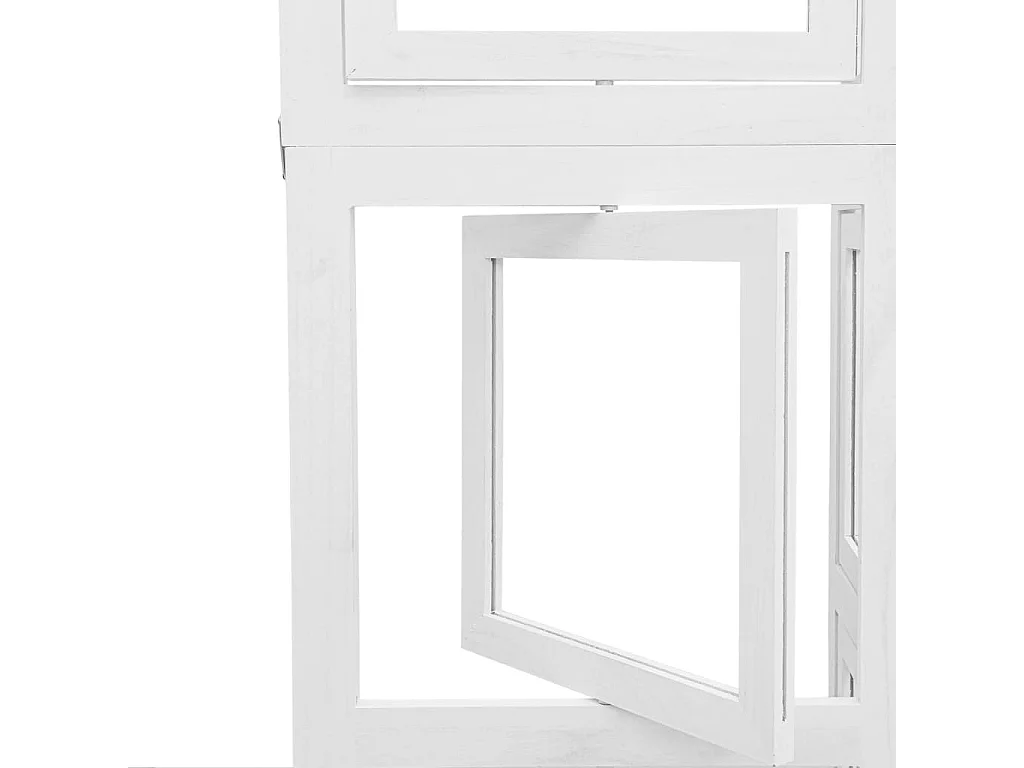 Tabique 6 paneles madera maciza de paulonia blanca