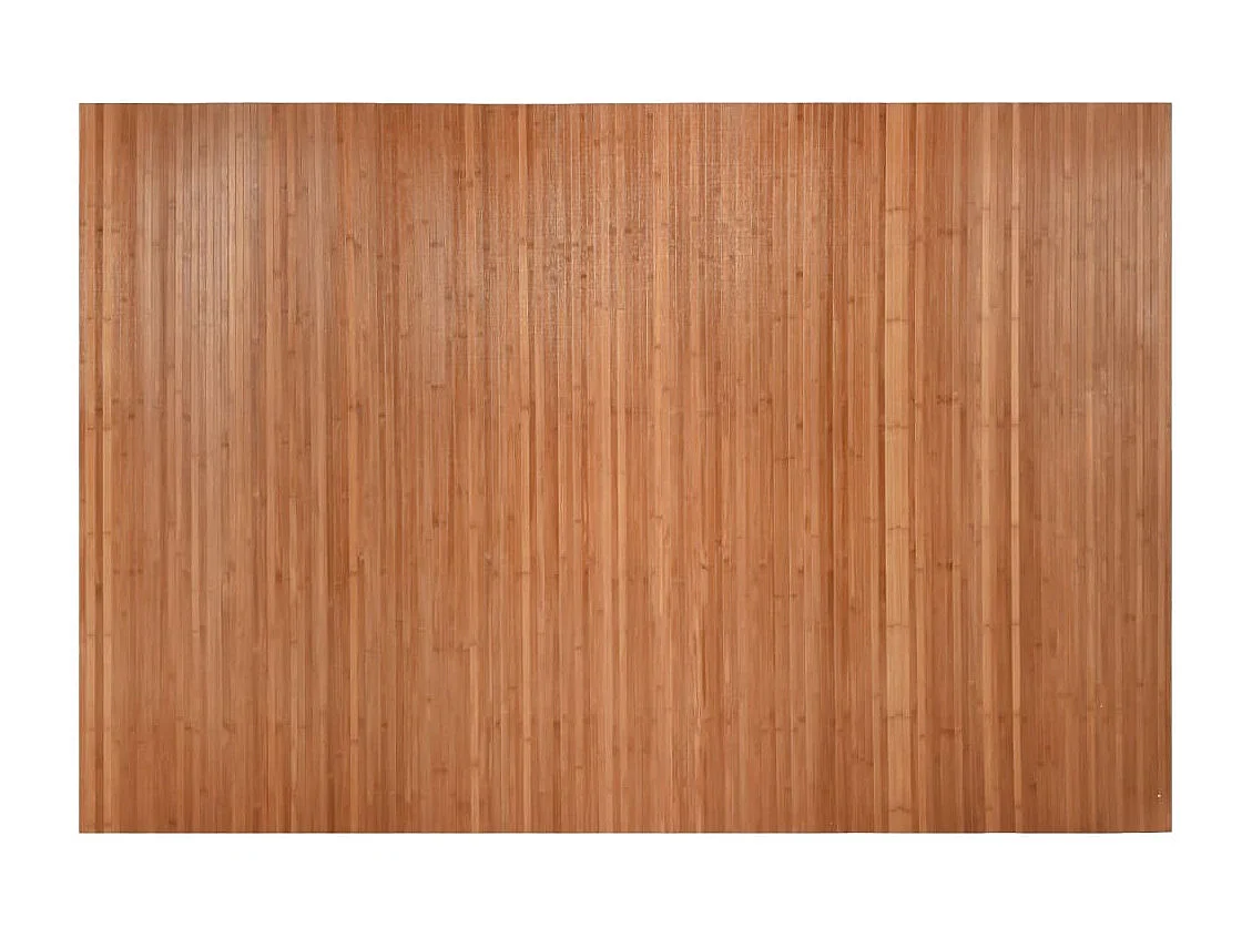Tabique marrón 165x250 cm bambú