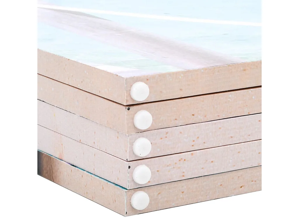 Cloison de séparation pliable 200 x 170 cm Plage