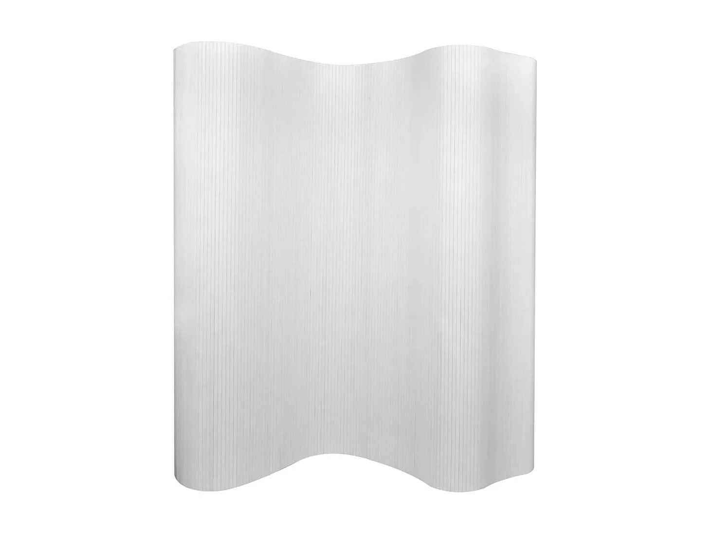 Witte Bamboe Scheidingswand 250 x 165 cm