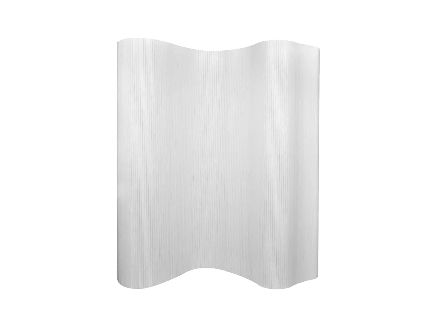 Parete divisoria in bambù bianco 250 x 165 cm