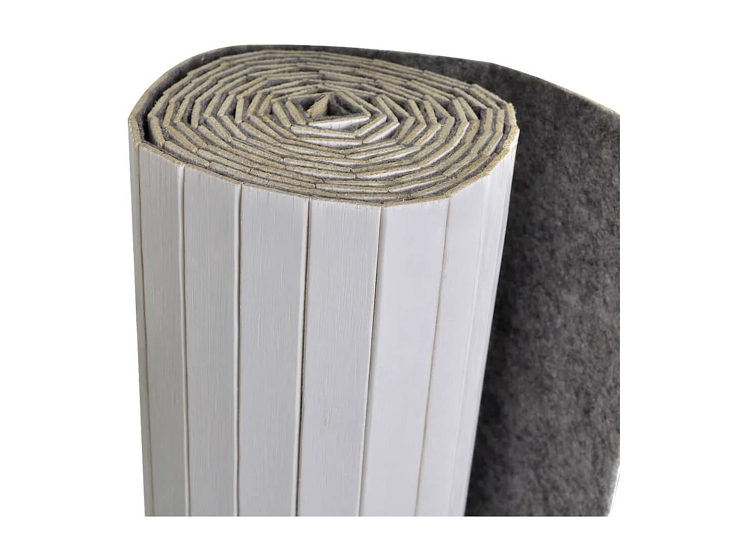 Cloison de séparation Bambou Blanc 250 x 165 cm