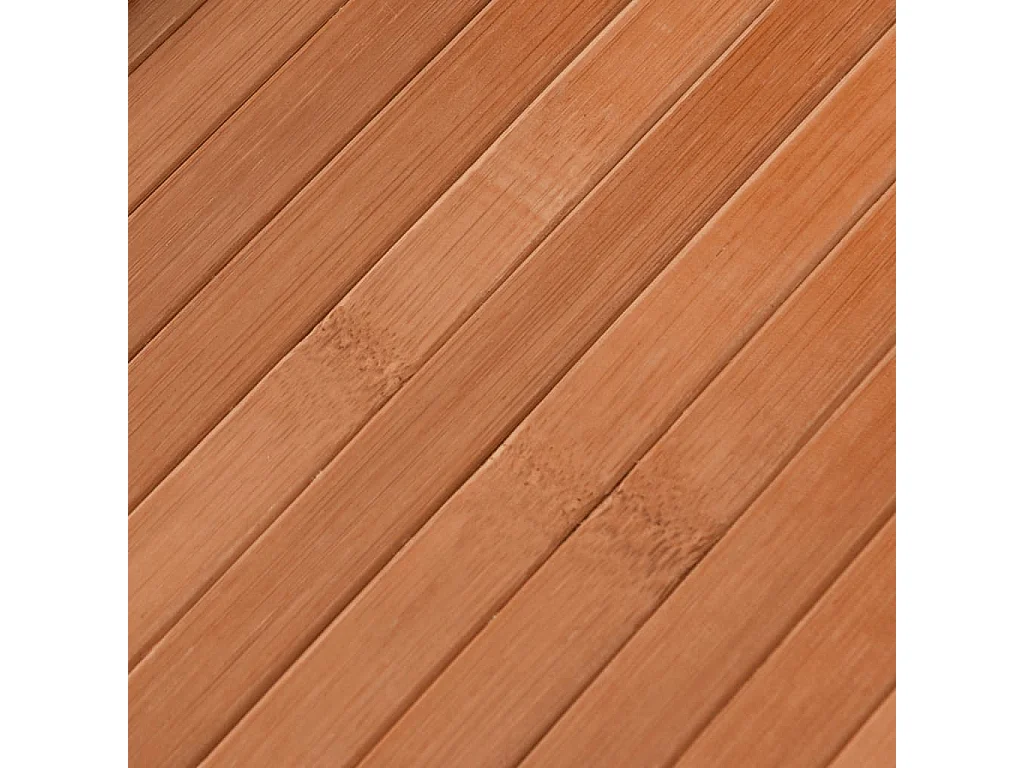 Tabique marrón 165x600 cm bambú