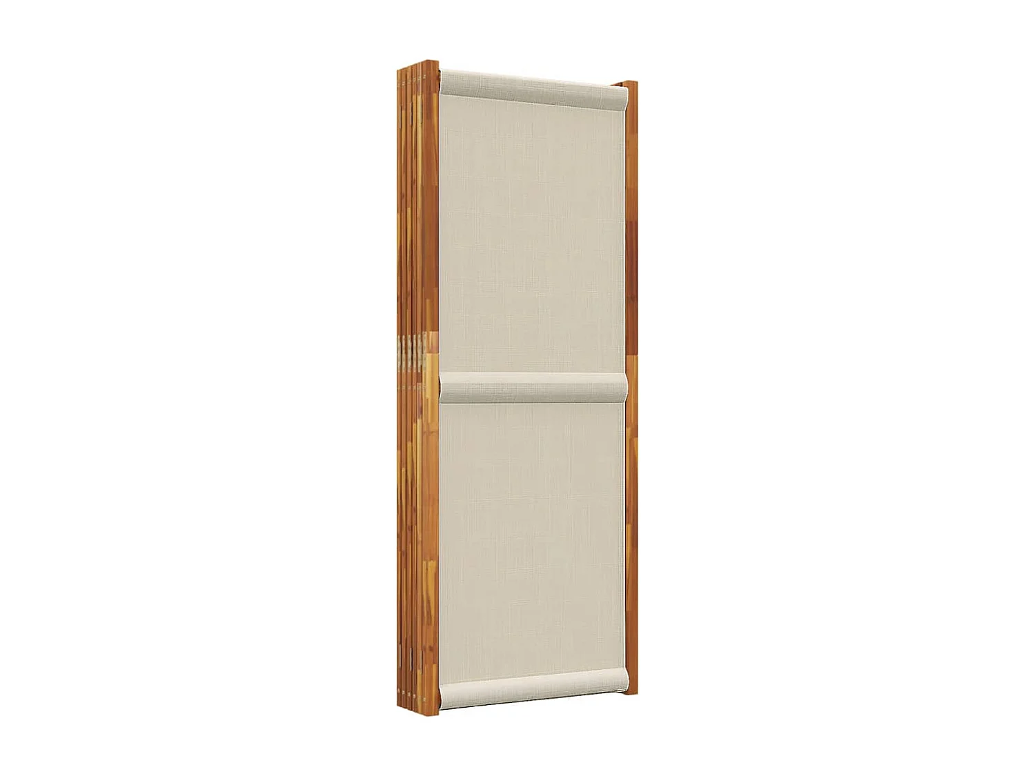 Parete divisoria grigio chiaro a 6 pannelli 420x180 cm