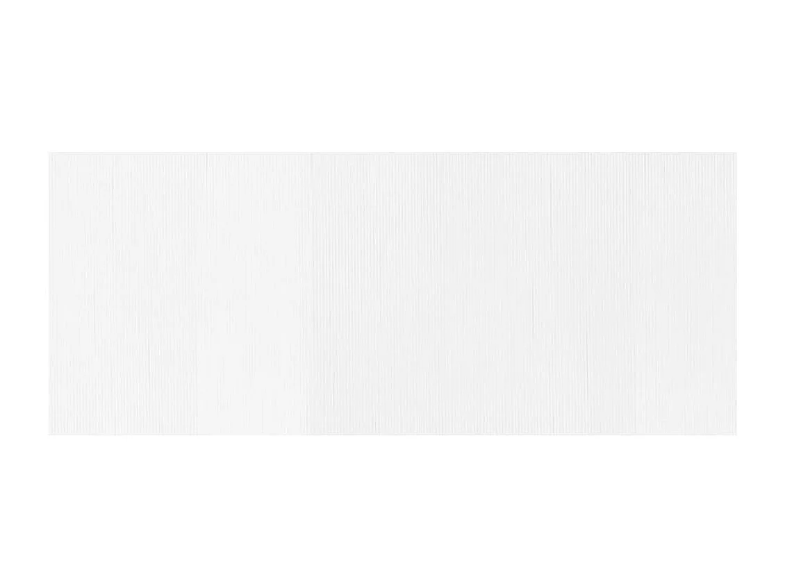 Cloison de séparation blanc 165x400 cm bambou