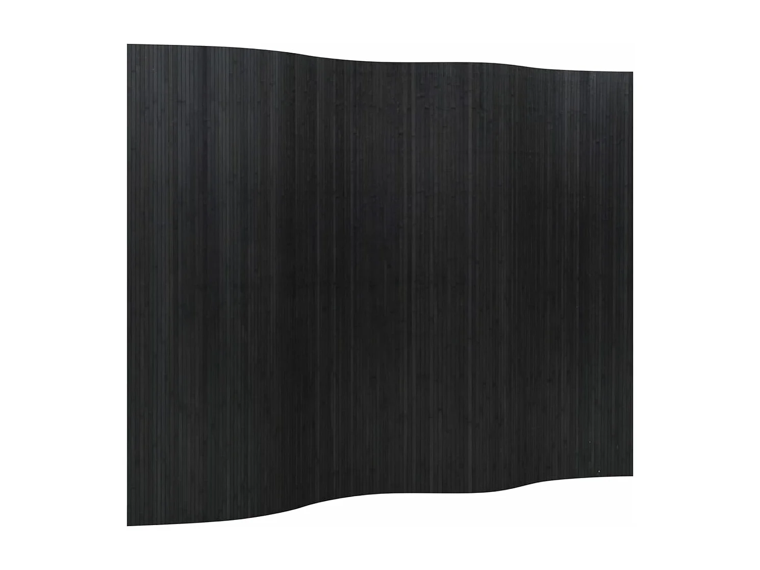 Divisória preta 165x250 cm bambu