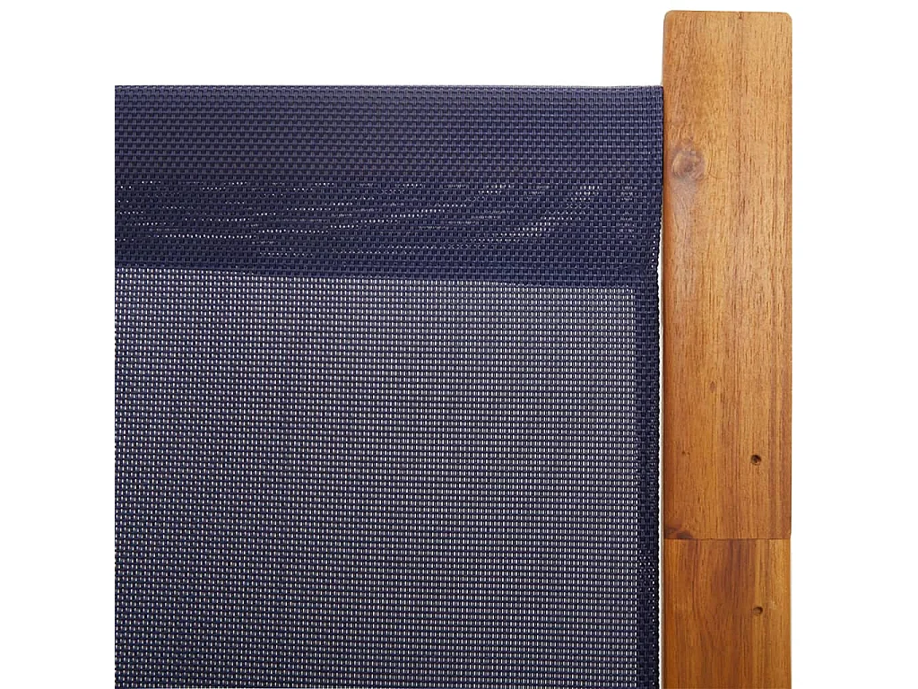 Cloison de séparation 6 panneaux bleu foncé 420x180 cm