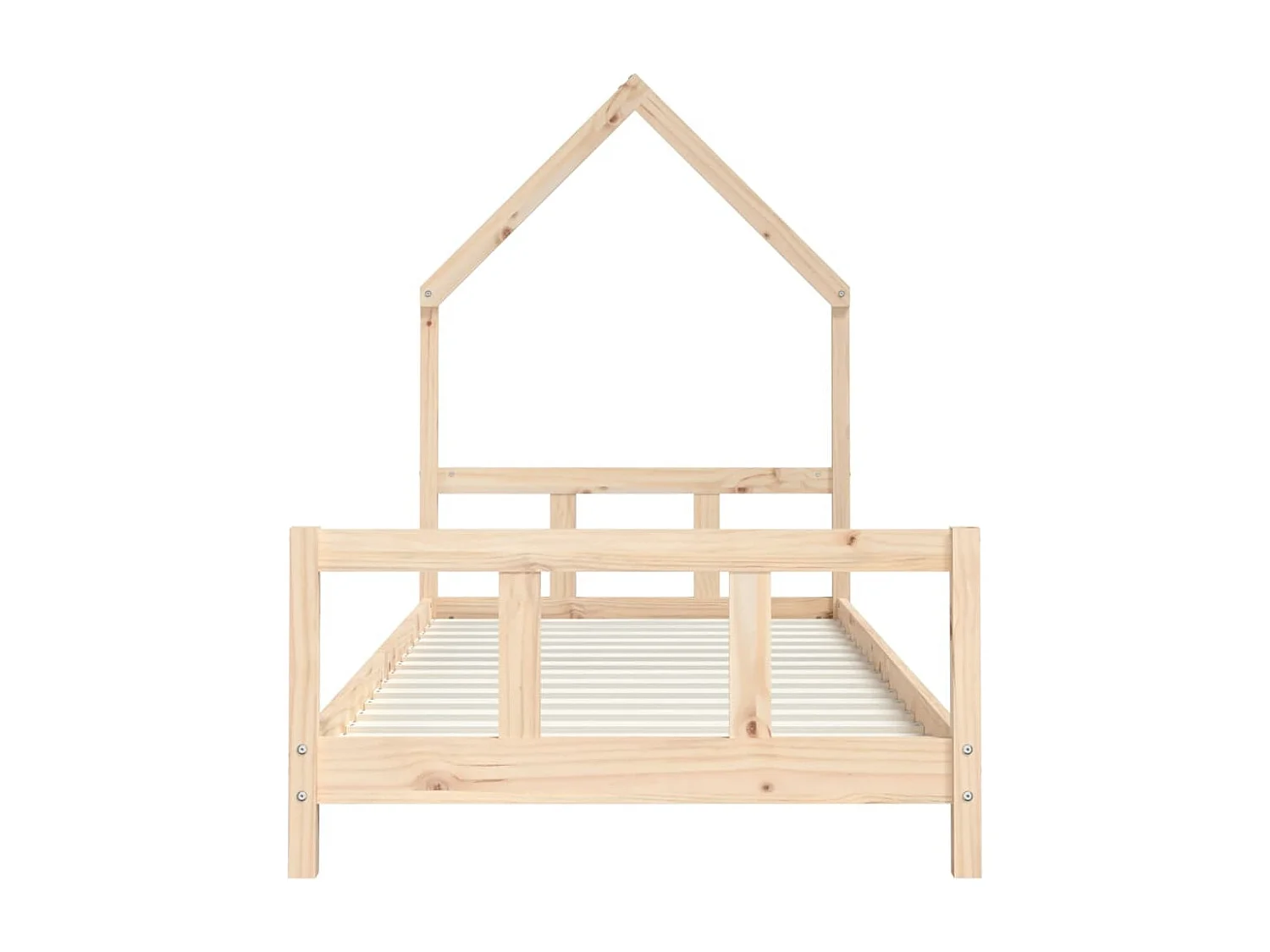 Cadre de lit pour enfants 90x200 cm bois de pin massif