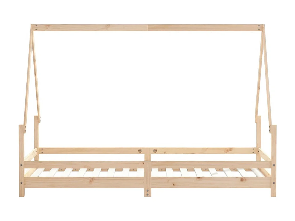 Cadre de lit pour enfants 80x200 cm bois de pin massif