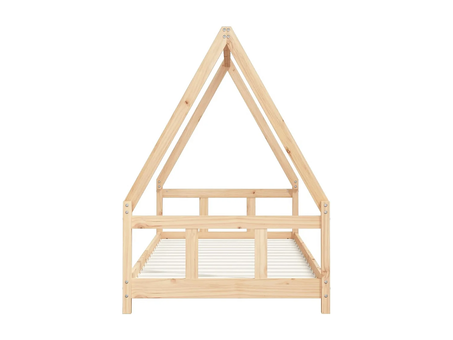 Cadre de lit pour enfants 90x200 cm bois de pin massif
