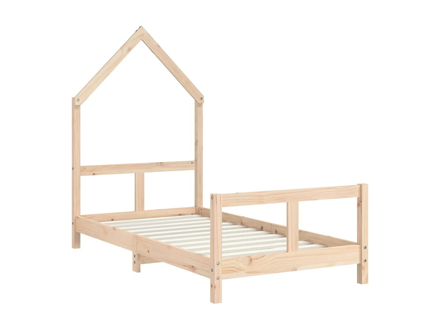 Cadre de lit pour enfant 80x160 cm bois de pin massif