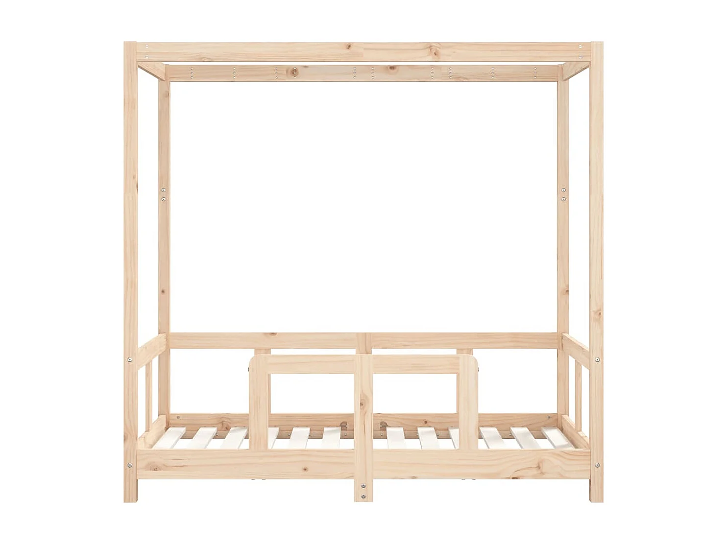 Cadre de lit pour enfant 70x140 cm bois de pin massif