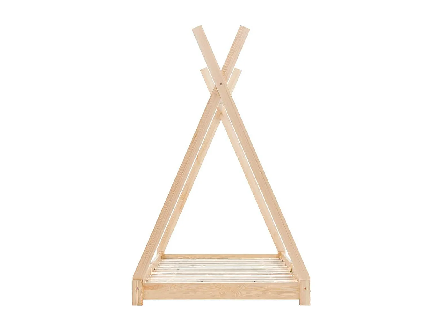 Cadre de lit d'enfant Bois de pin massif 90 x 200 cm