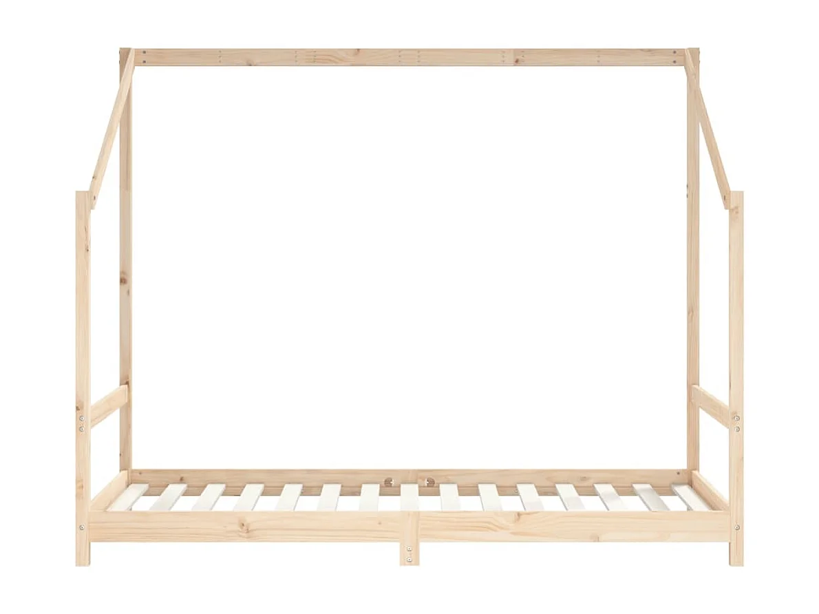 Cadre de lit pour enfants 2x(90x190) cm bois de pin massif
