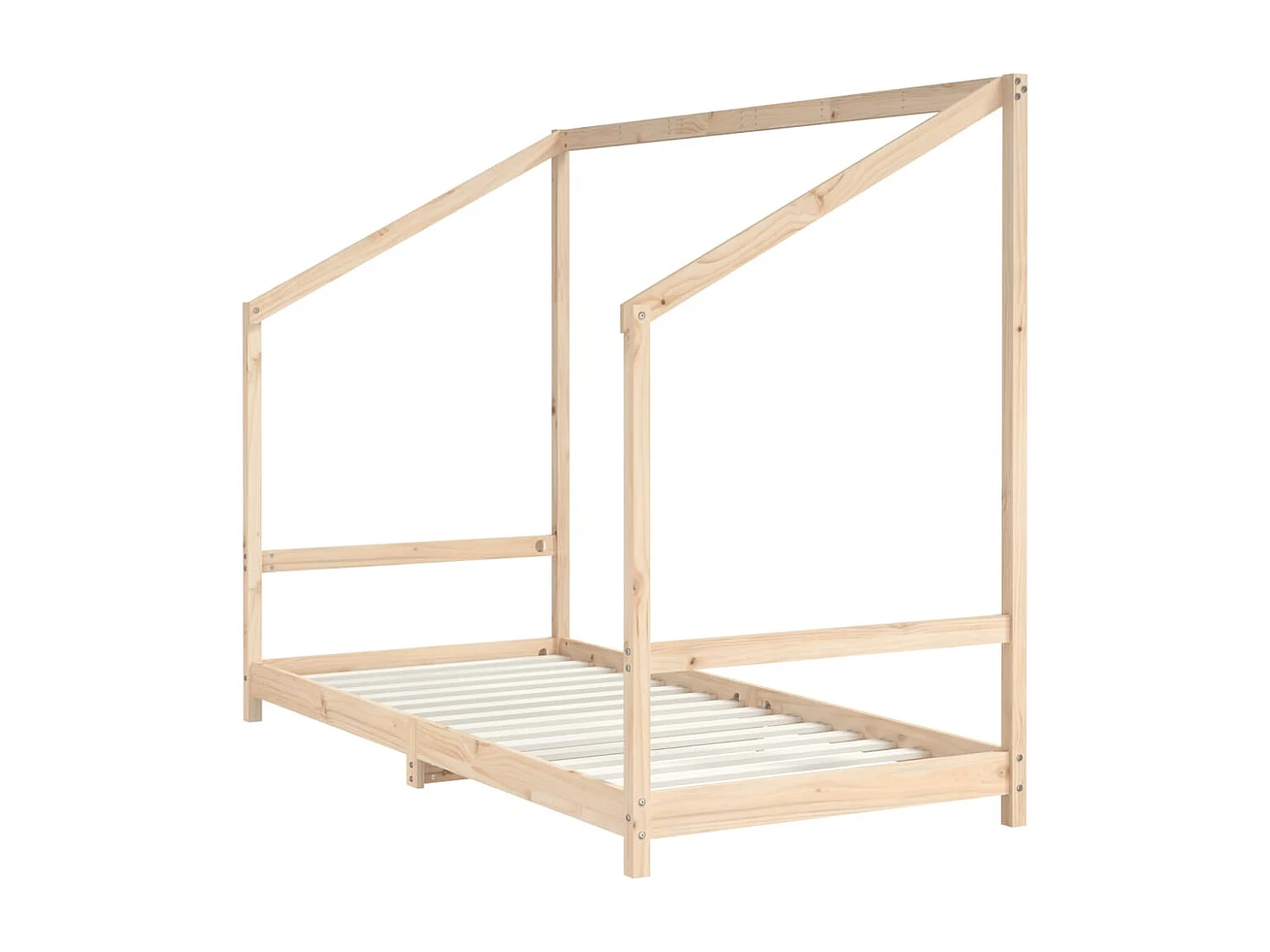 Cadre de lit pour enfants 2x(90x190) cm bois de pin massif