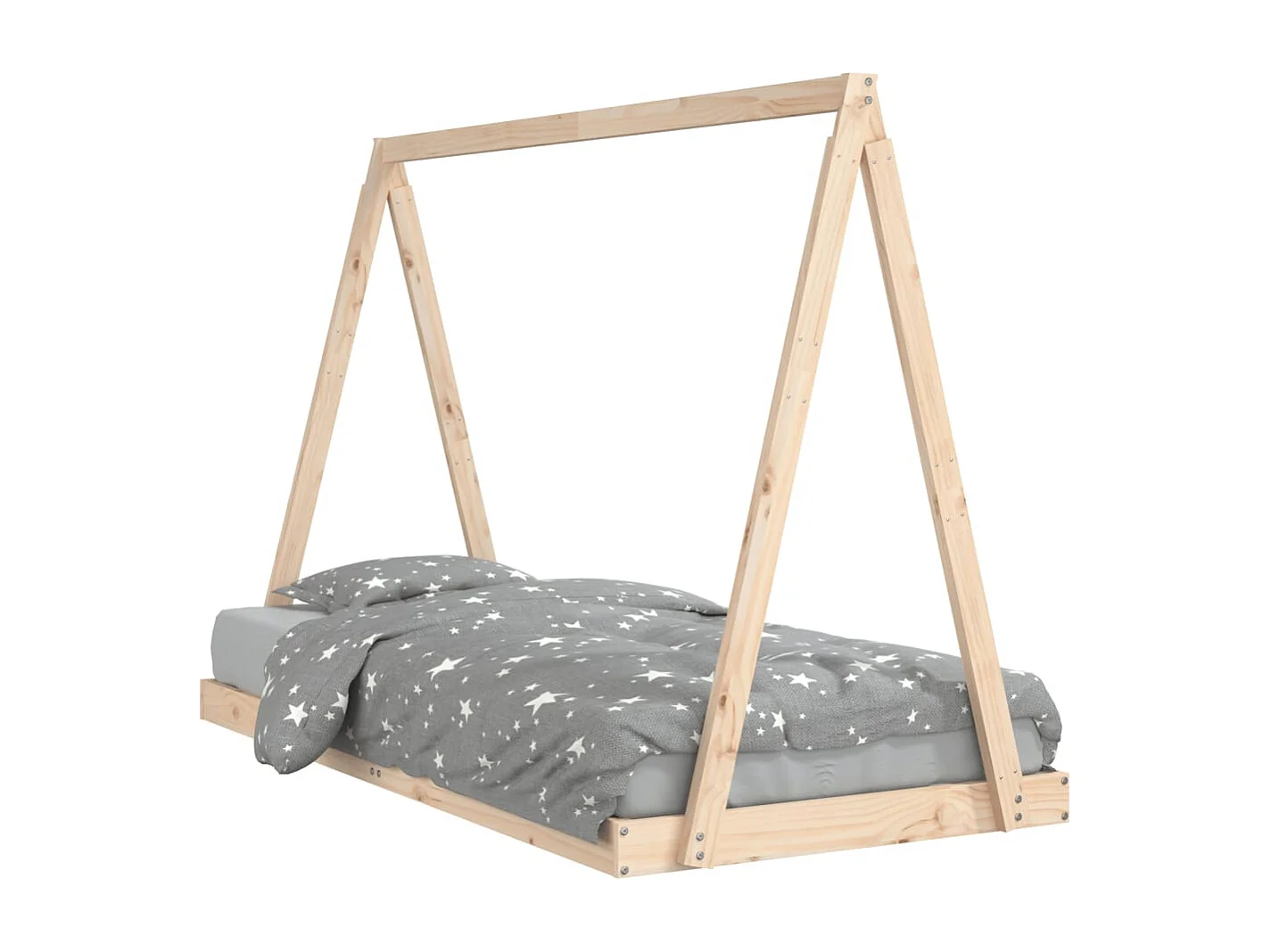 Cadre de lit pour enfant 90x190 cm Bois de pin massif