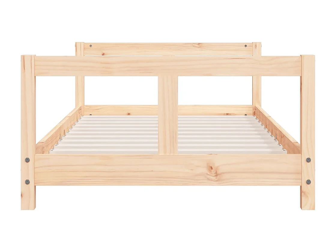 Cadre de lit pour enfant 80x160 cm bois de pin massif