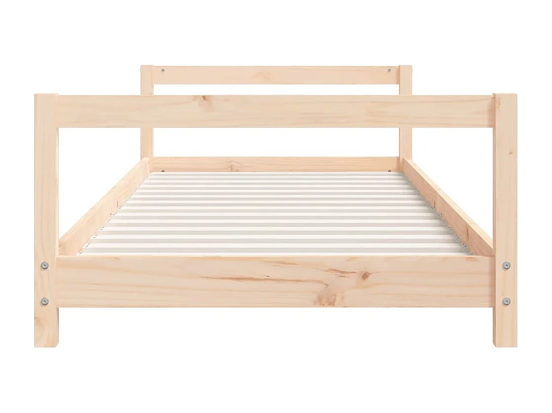 Estructura de cama infantil 80x200 cm madera maciza de pino