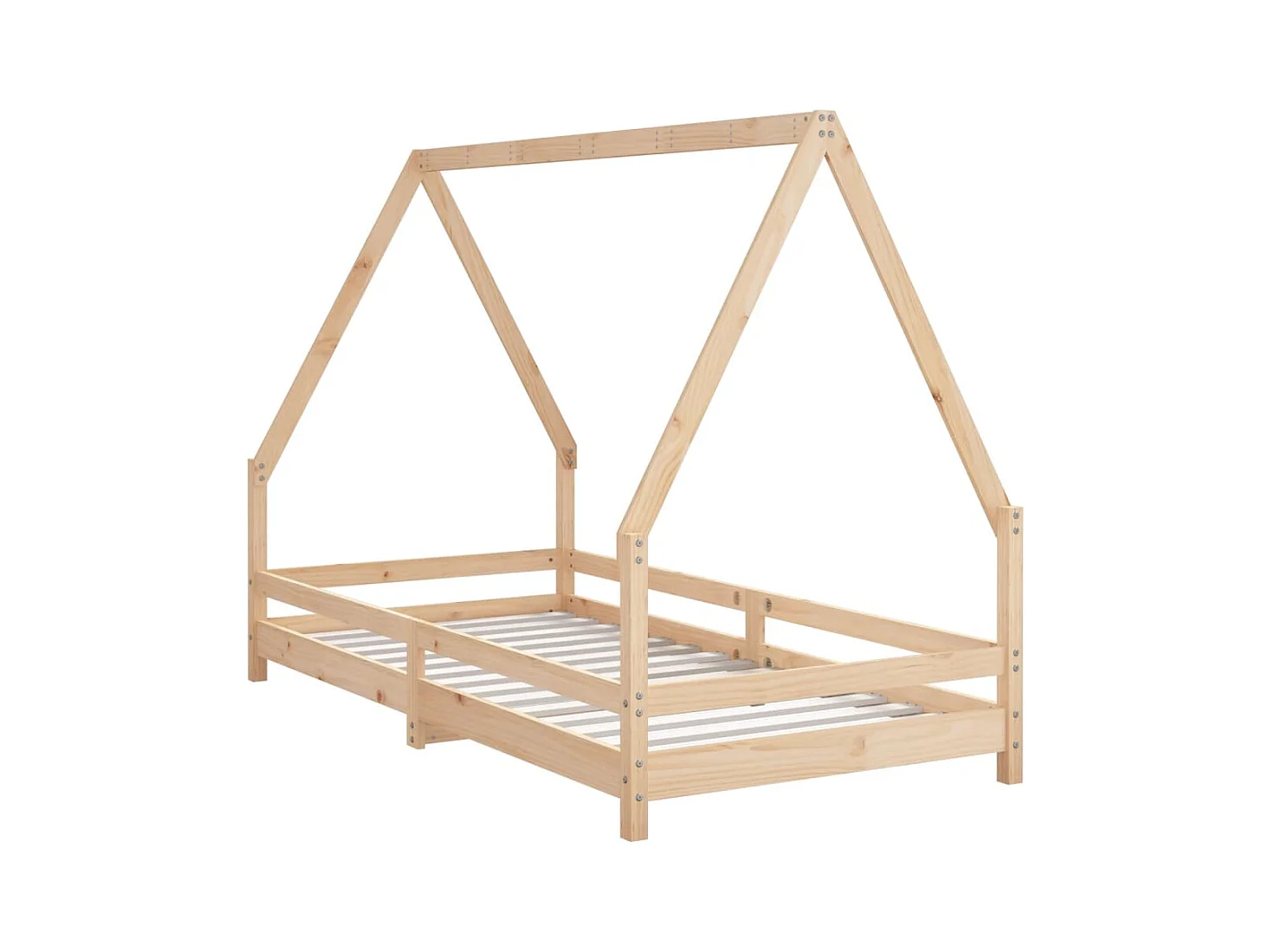 Cadre de lit pour enfant 90x190 cm Bois de pin massif