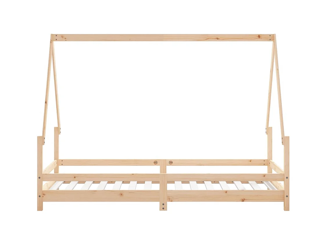 Cadre de lit pour enfant 90x190 cm Bois de pin massif