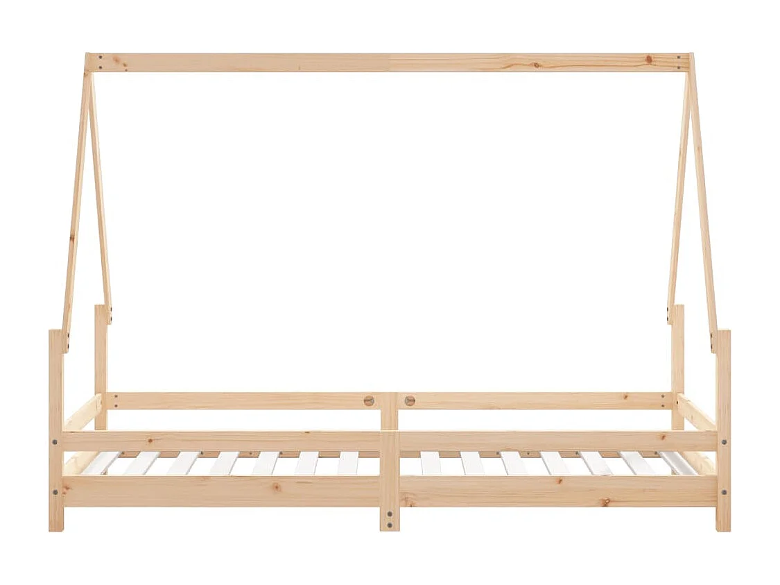 Cadre de lit pour enfant 90x190 cm Bois de pin massif