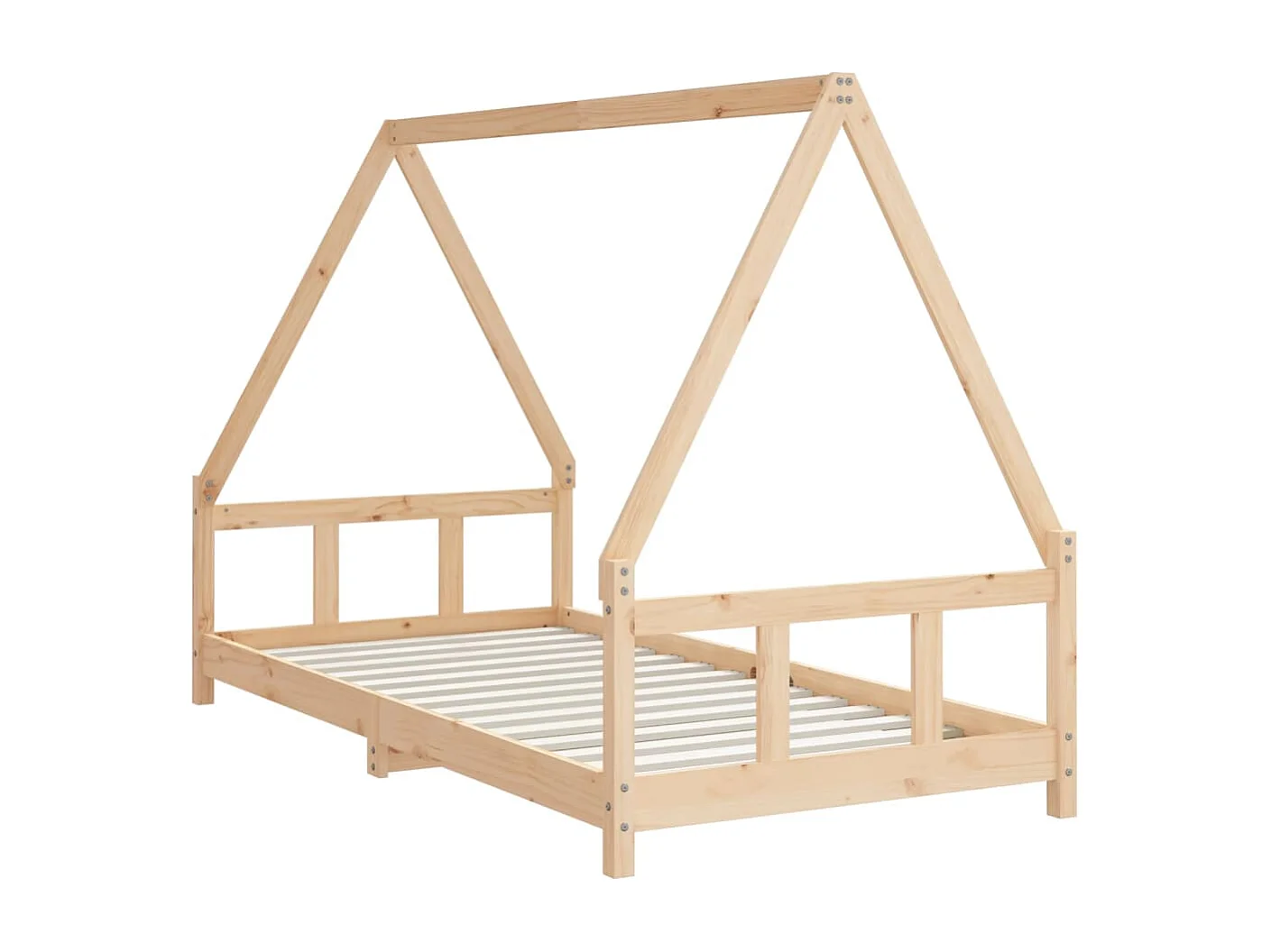 Cadre de lit pour enfant 90x190 cm Bois de pin massif