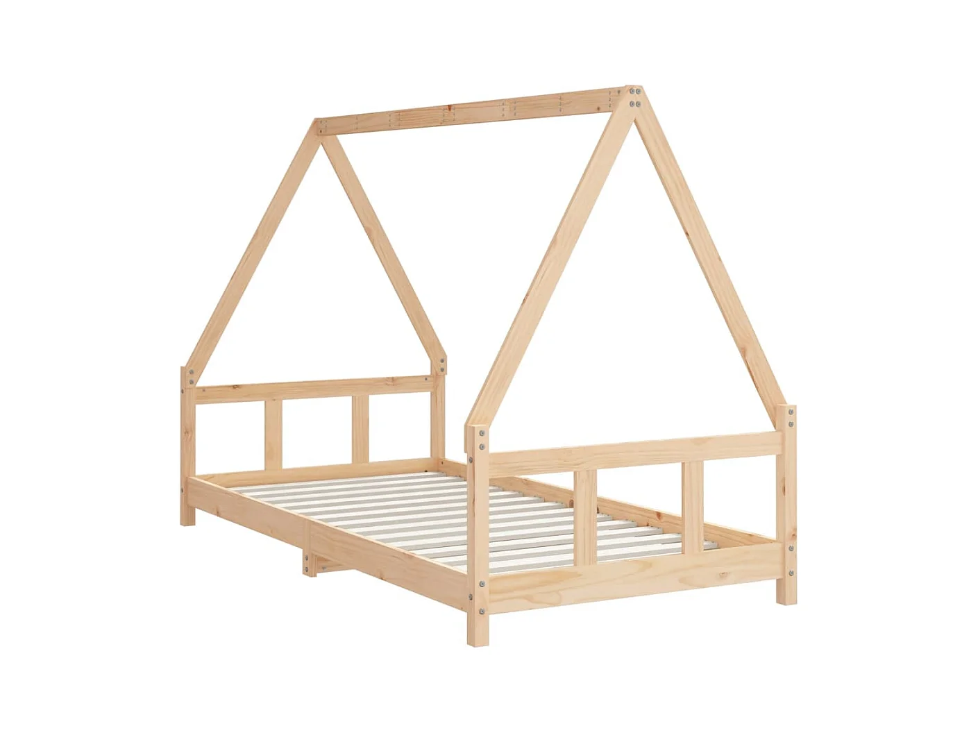 Cadre de lit pour enfant 90x190 cm Bois de pin massif