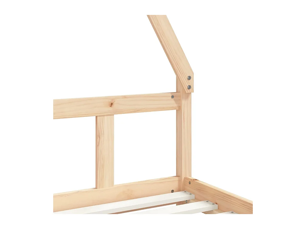 Cadre de lit pour enfant 90x190 cm Bois de pin massif