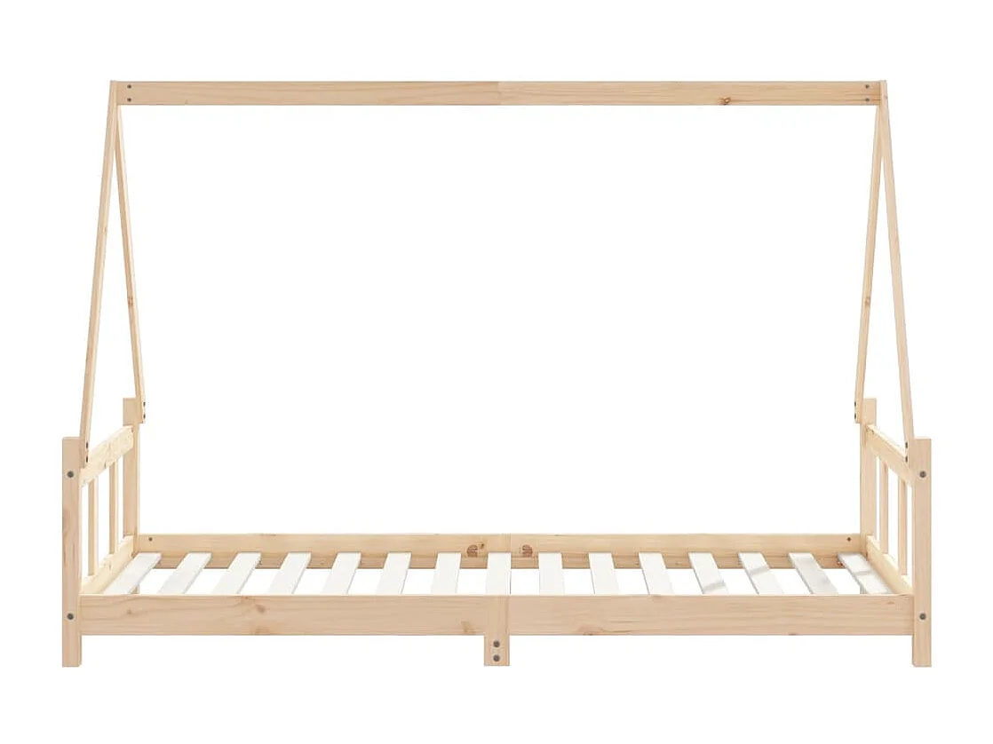 Cadre de lit pour enfant 90x190 cm Bois de pin massif