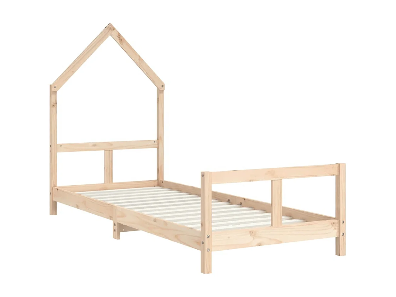Cadre de lit pour enfants 80x200 cm bois de pin massif
