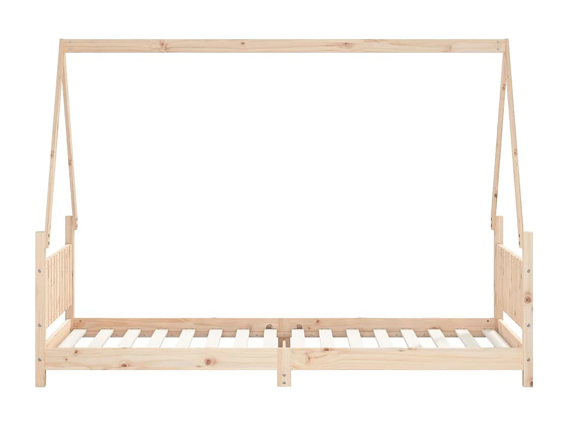 Struttura letto per bambini 80x200 cm in legno di pino massiccio