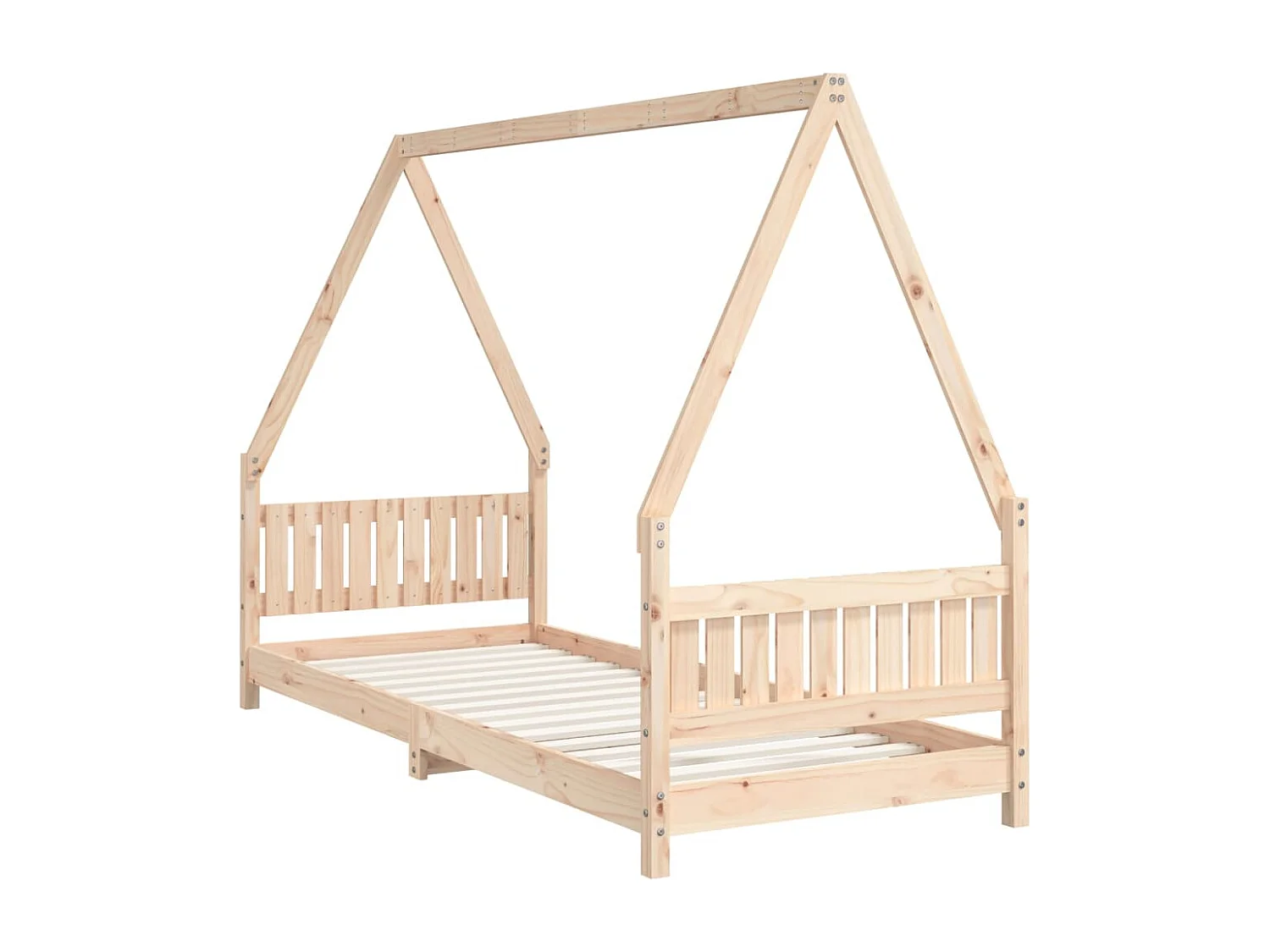 Cadre de lit pour enfants 80x200 cm bois de pin massif
