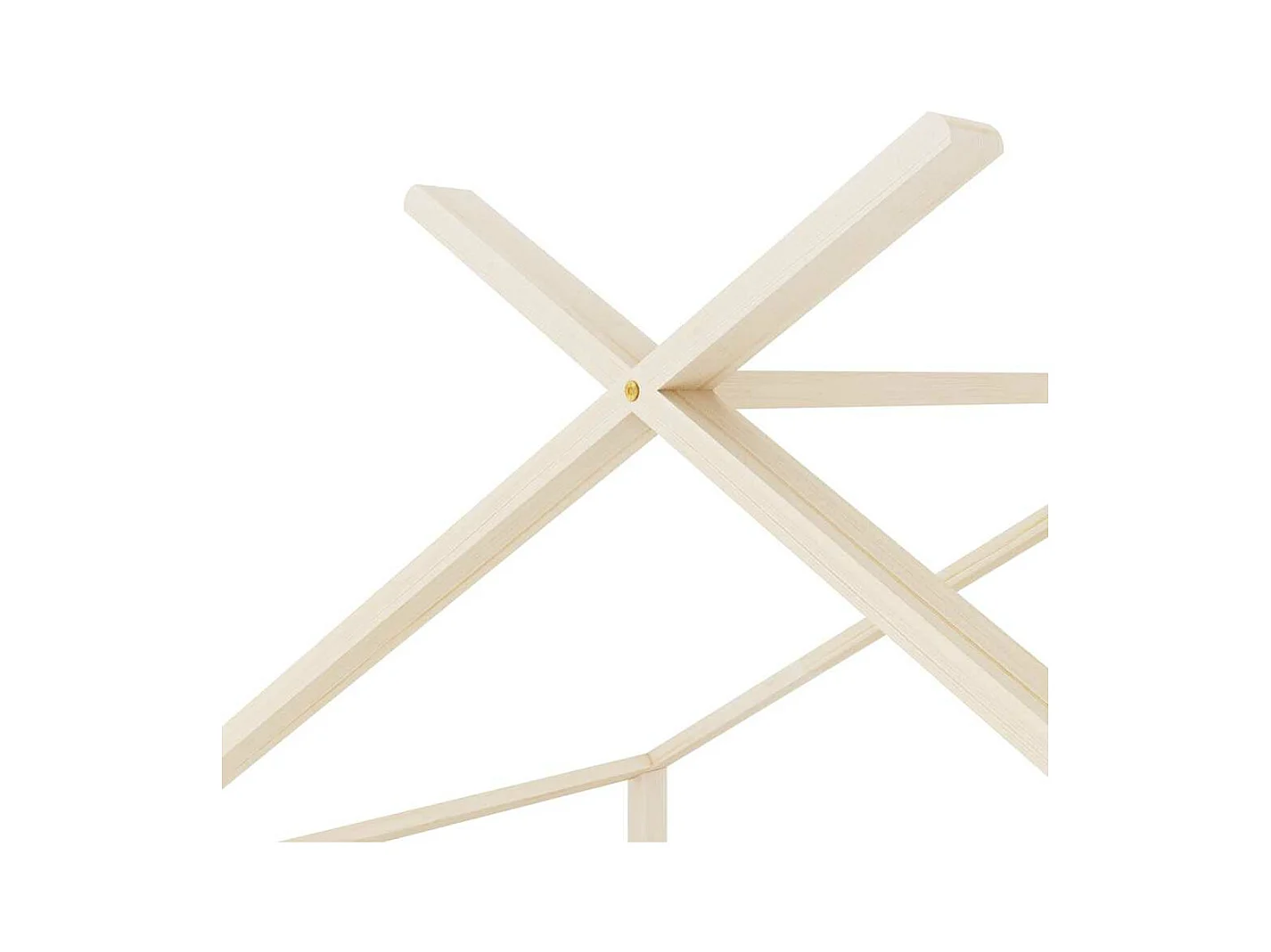 Cadre de lit d'enfant Bois de pin massif 90 x 200 cm