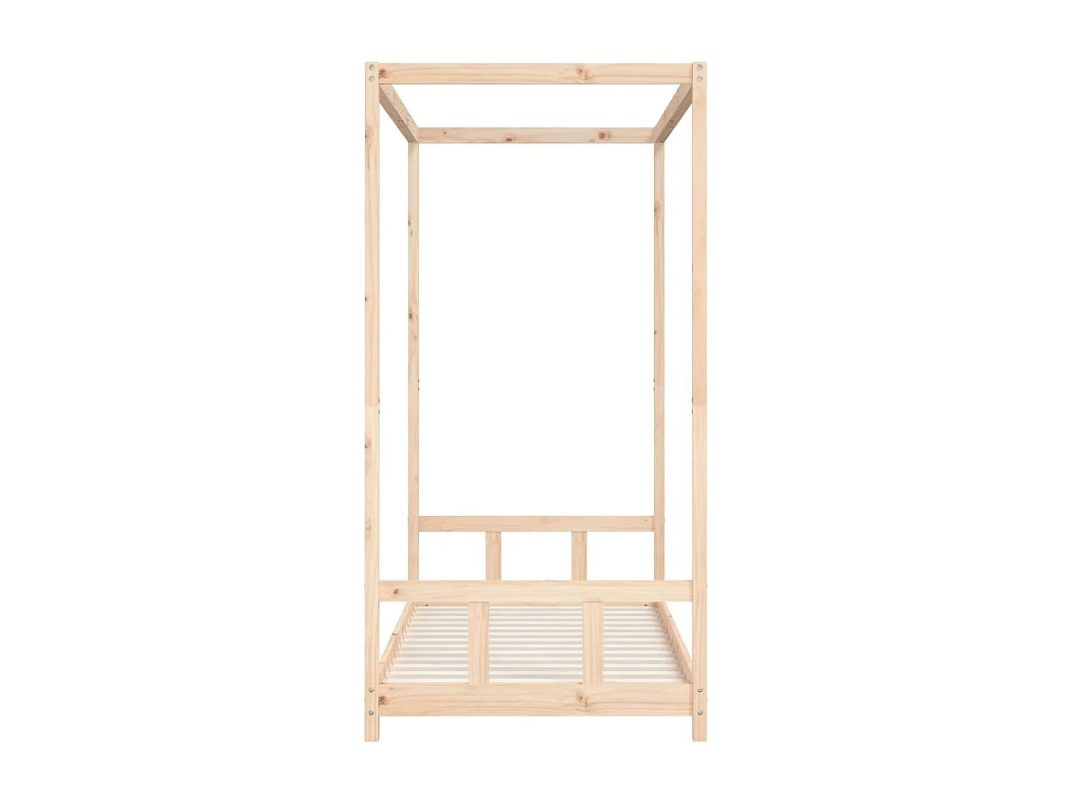 Estructura de cama infantil 90x190 cm Madera maciza de pino