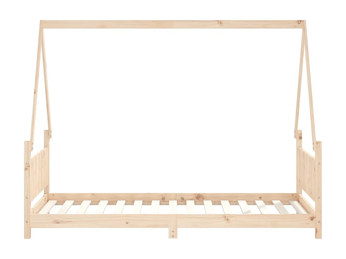Cadre de lit pour enfant 90x190 cm Bois de pin massif