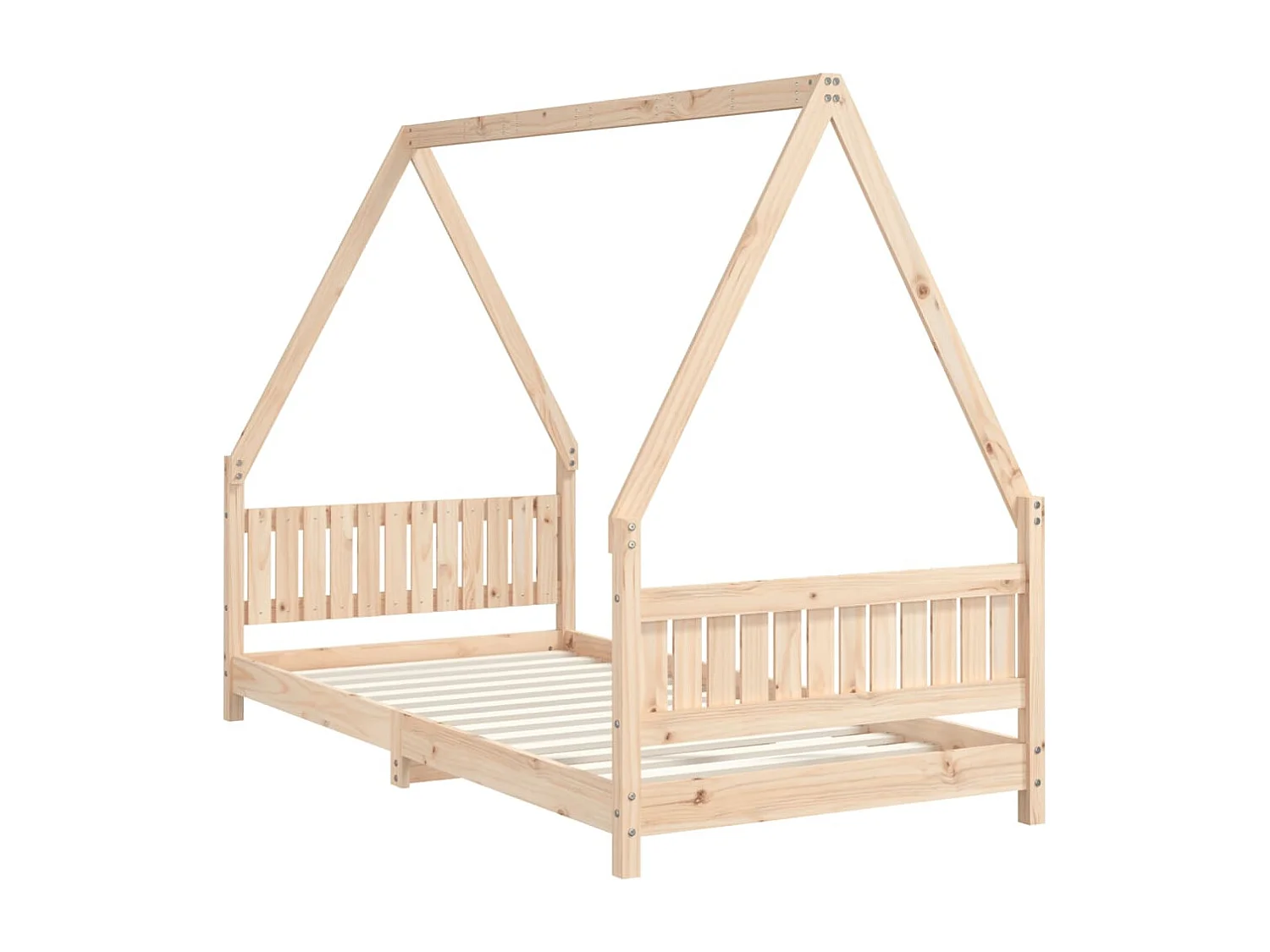 Cadre de lit pour enfant 90x190 cm Bois de pin massif