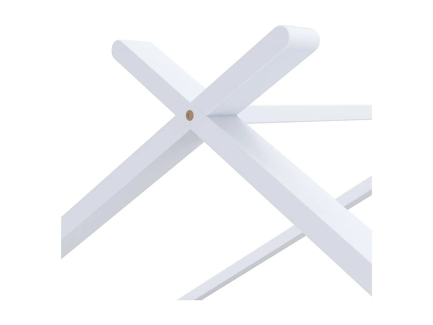 Struttura letto per bambini Bianco Legno di pino massiccio 90x200 cm