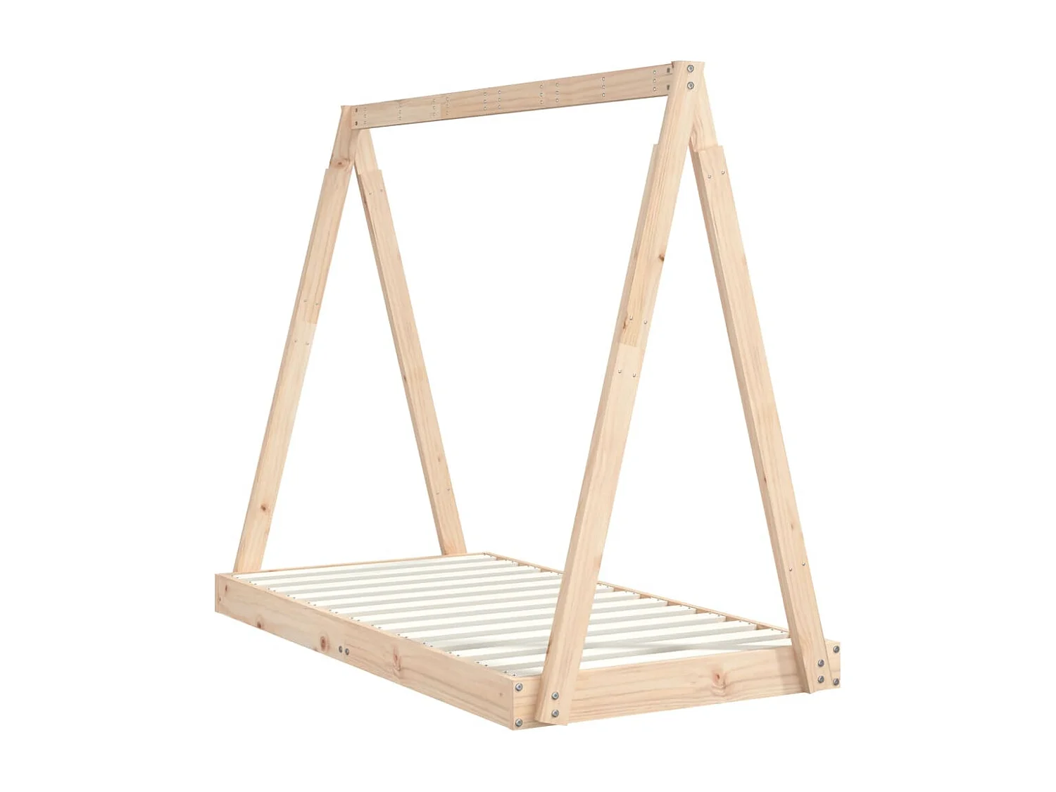 Cadre de lit pour enfant 70x140 cm bois de pin massif
