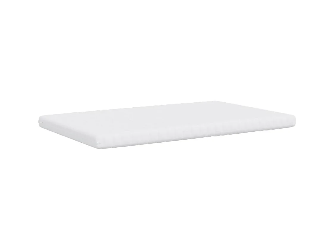 Matelas en mousse blanc 120x220 cm 7 zones dureté 20 ILD