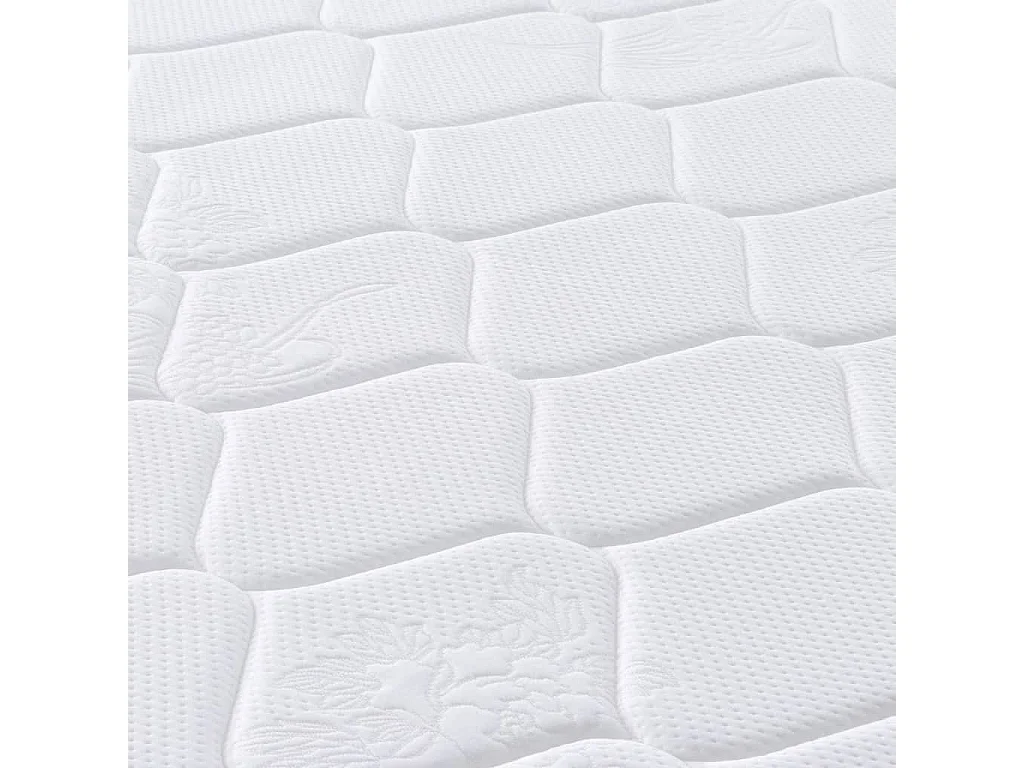 Matelas à ressorts ensachés dureté moyenne 140x200 cm