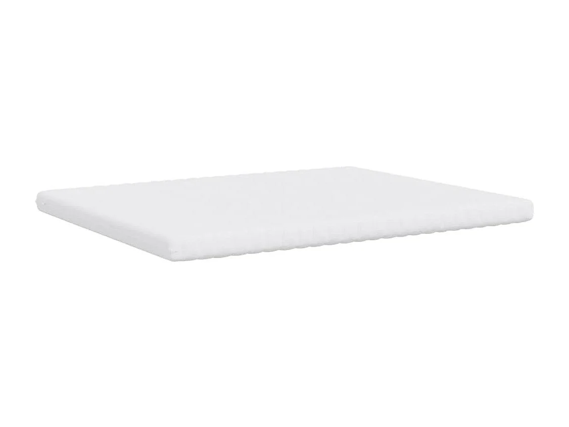 Matelas en mousse blanc 160x210 cm 7 zones dureté 20 ILD