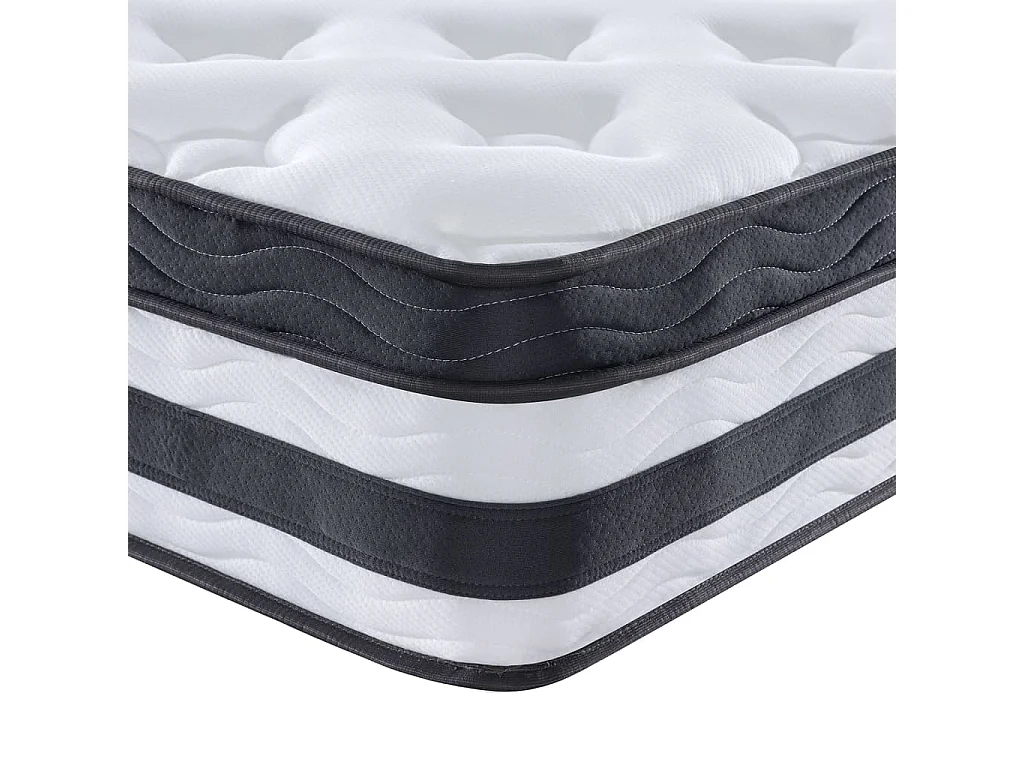 Matelas à ressorts ensachés moyen 90x200 cm
