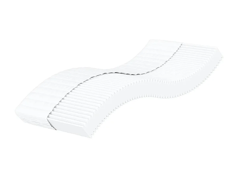 Materasso in schiuma bianca 90x210 cm durezza H2 H3