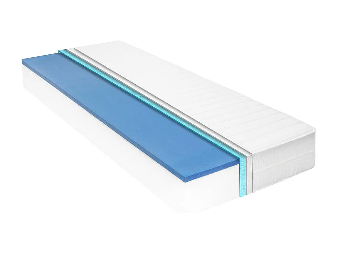 Matelas 140 x 200 cm Mousse à mémoire de forme Visco 18 cm