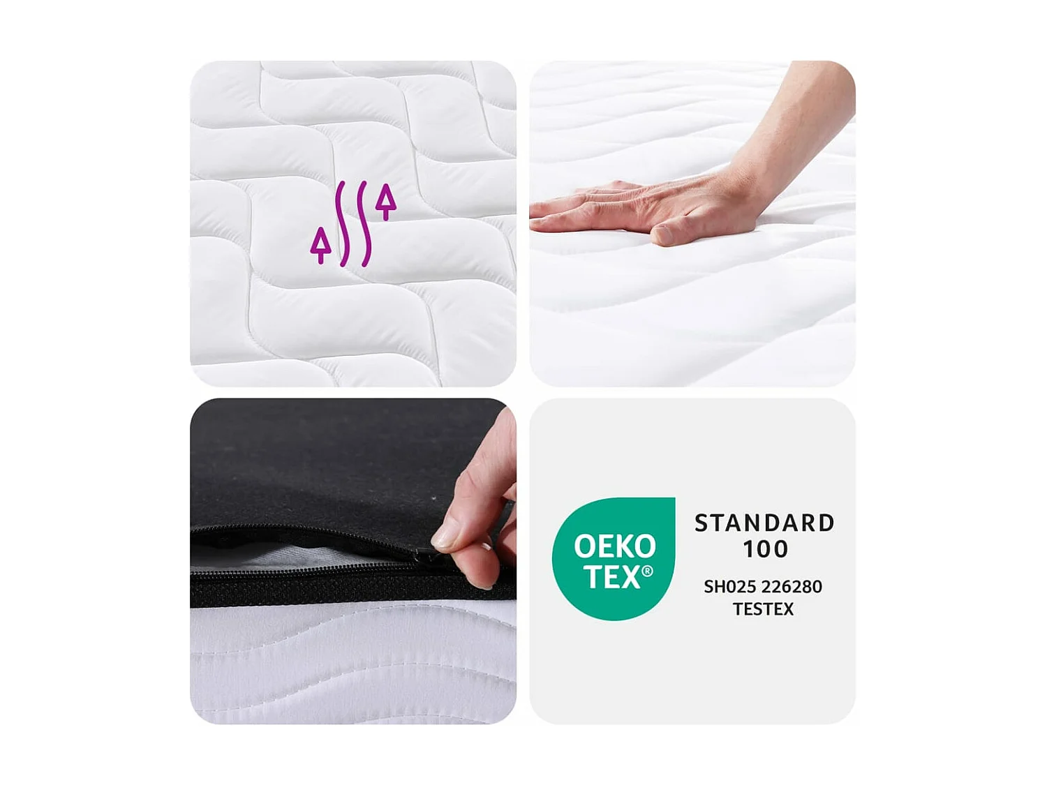 Matelas à ressorts bonnell moyen 90x200 cm