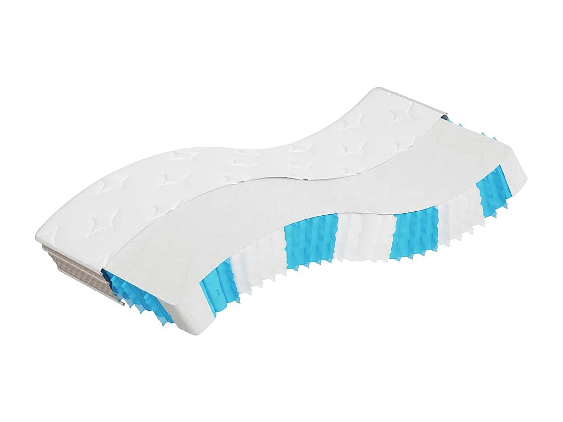 Matelas à ressorts ensachés moyen 90x200 cm