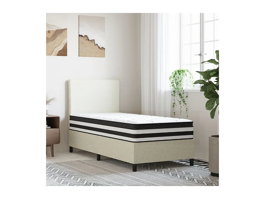 Colchón de muelles ensacados mediano 70x200 cm